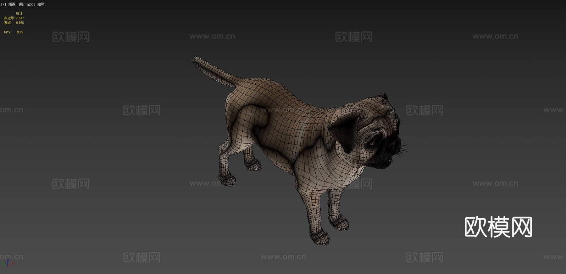 狗哈巴狗v2su模型