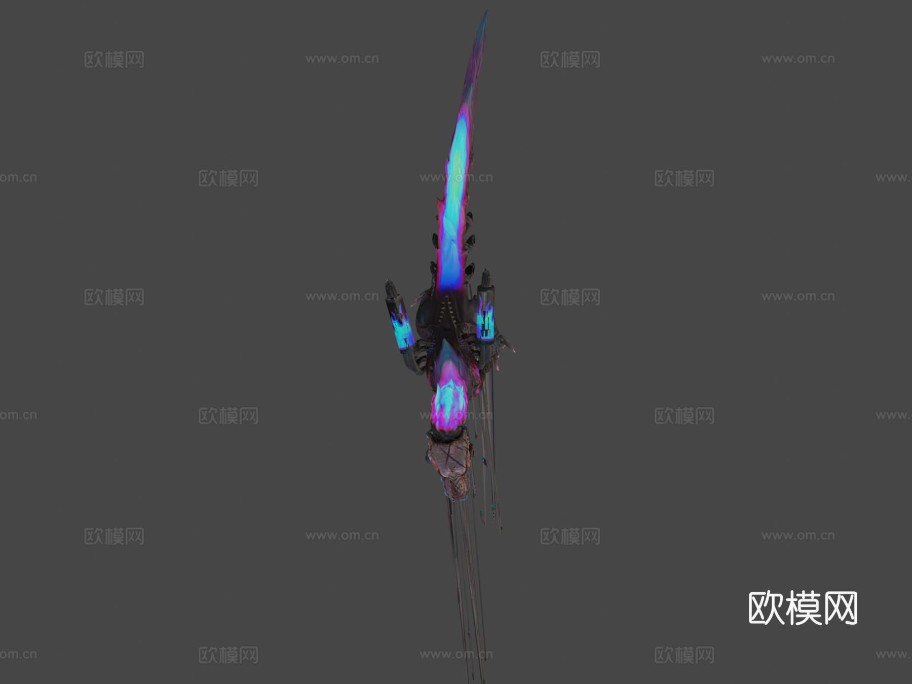 BANGtail咆哮动画su模型