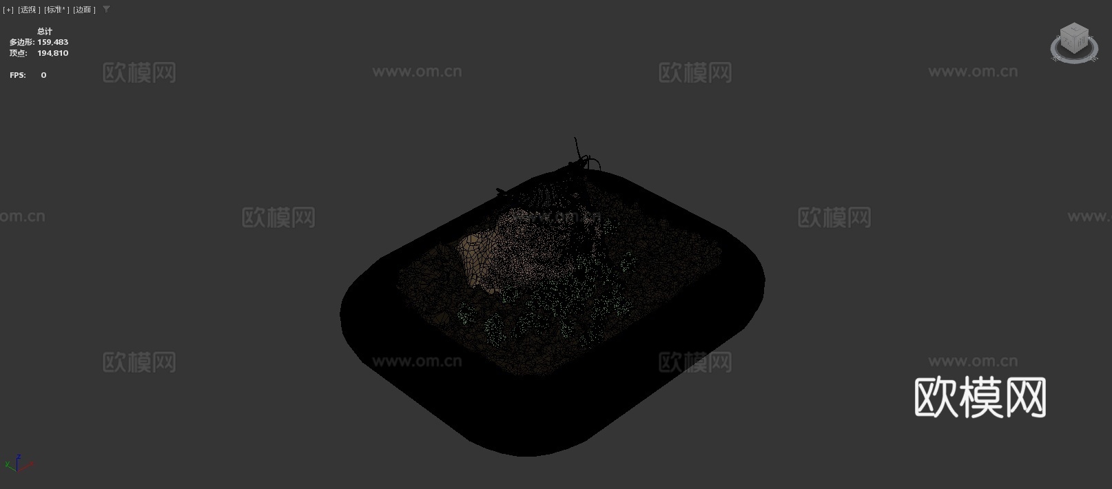 樱花虾完整场景su模型下载（渲染图4）