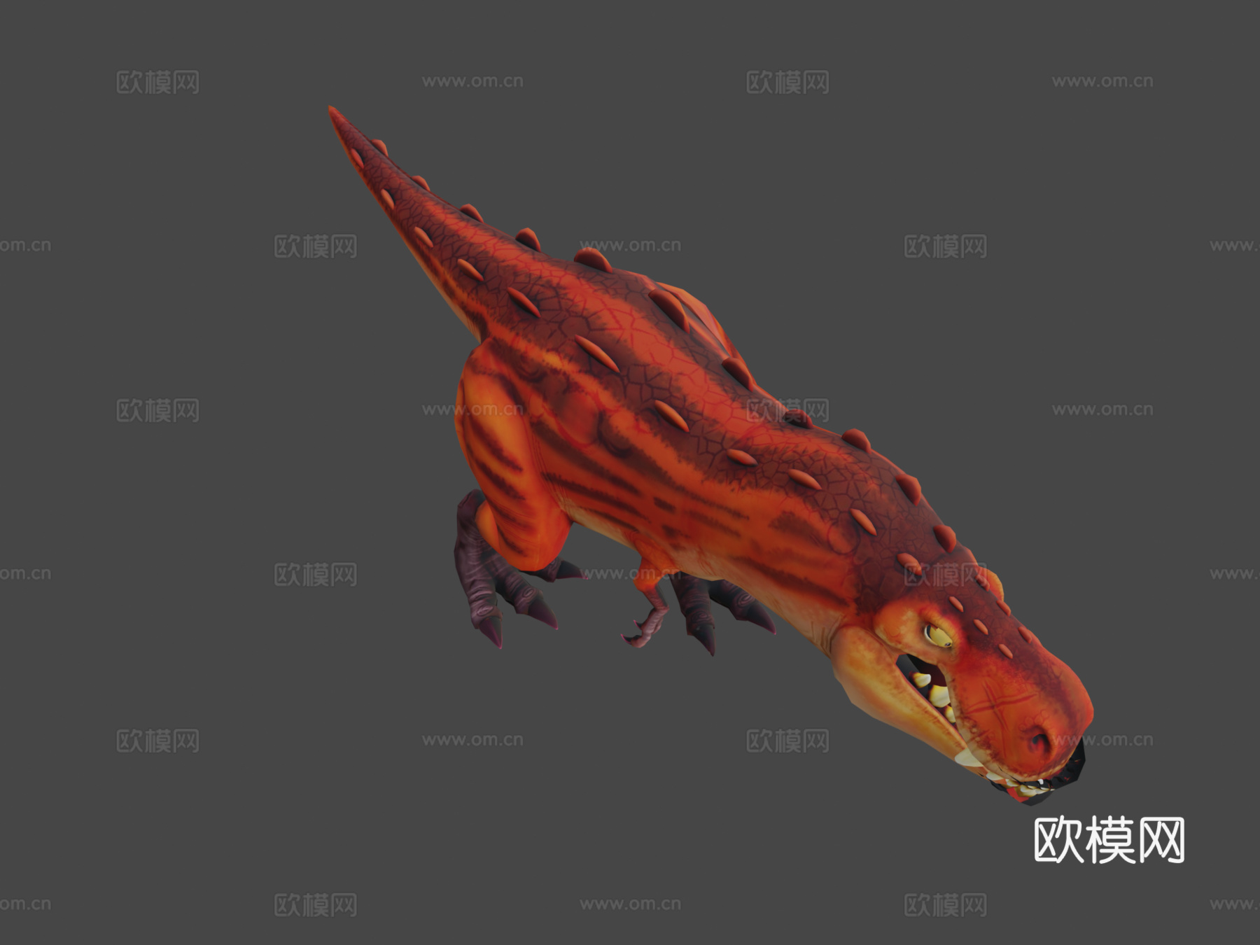 卡通霸王龙su模型