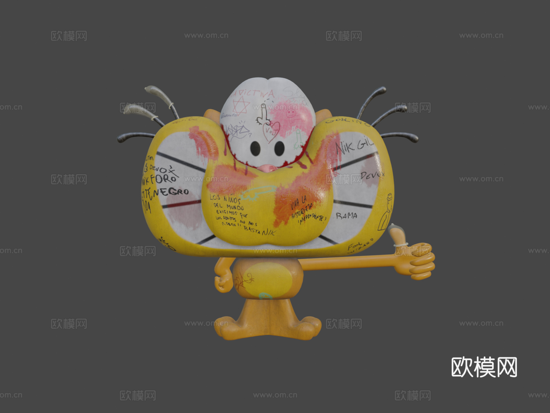 涂鸦加图罗su模型下载（渲染图8）