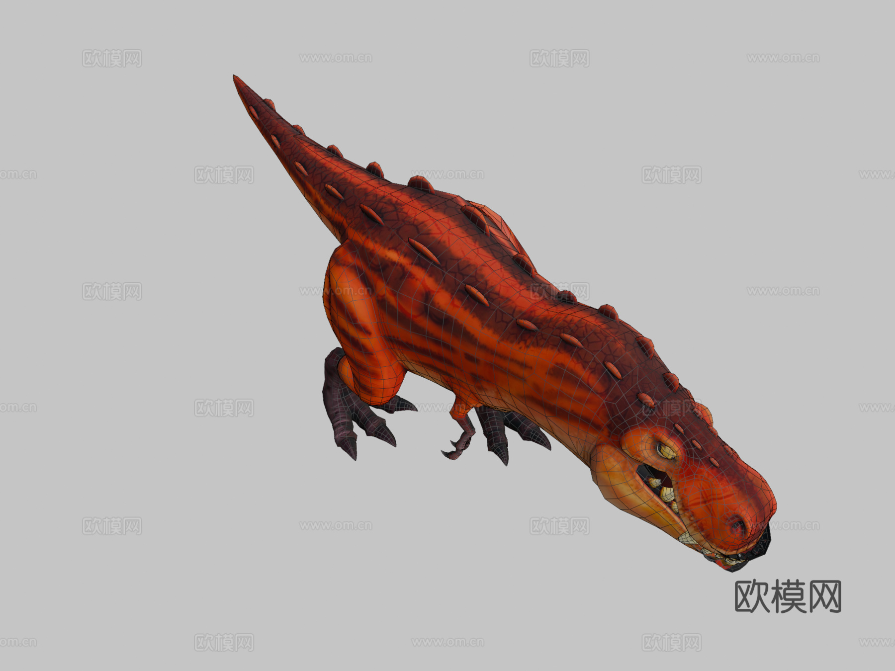 卡通霸王龙su模型