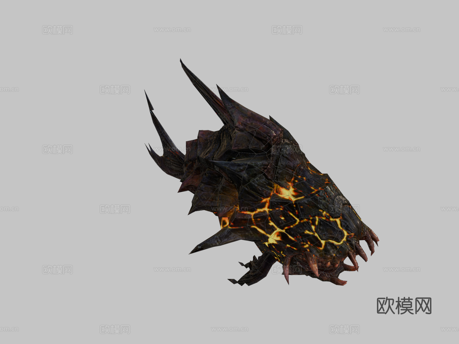 印加首领食人鱼CGunpie冒险su模型