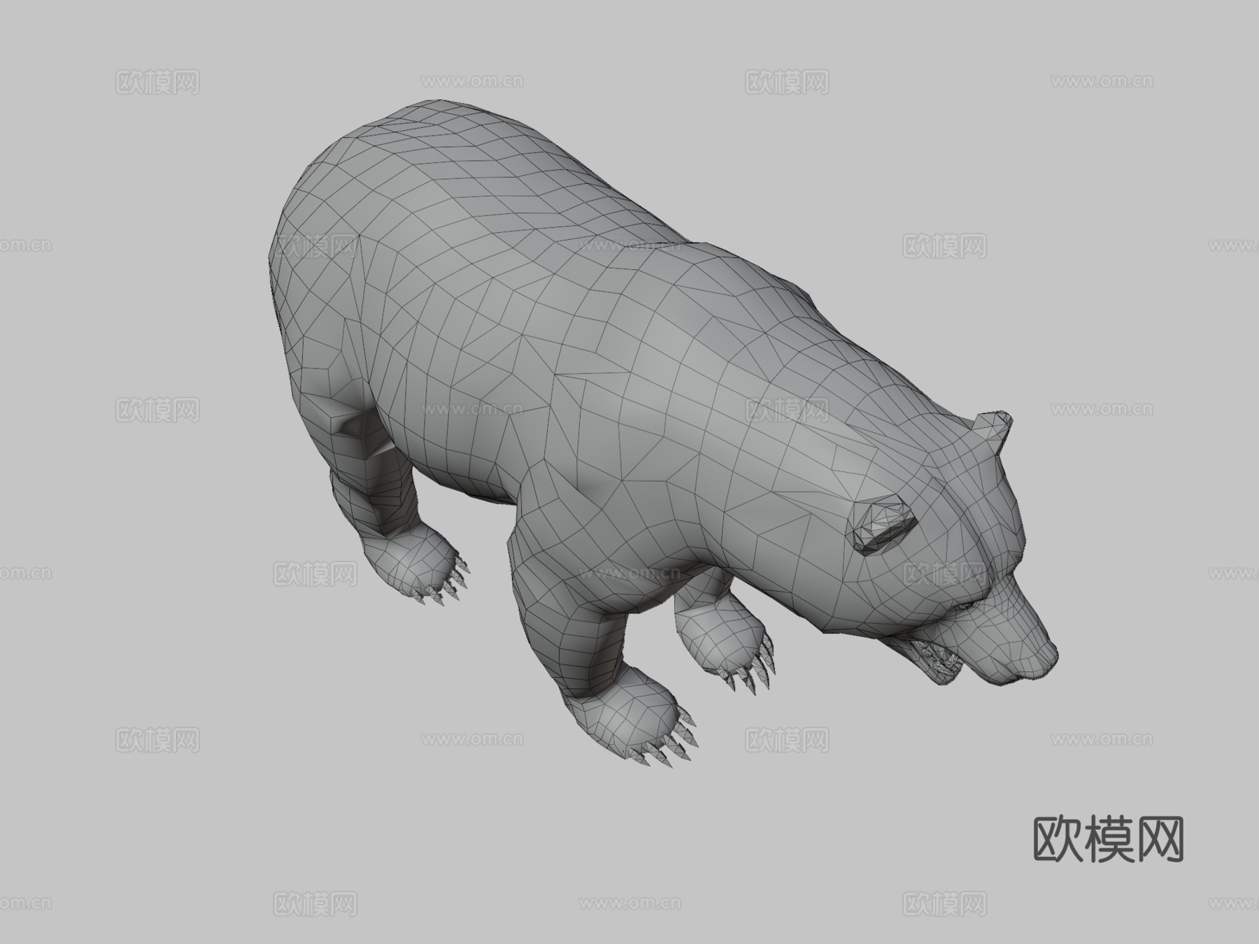 真实熊su模型下载（渲染图3）