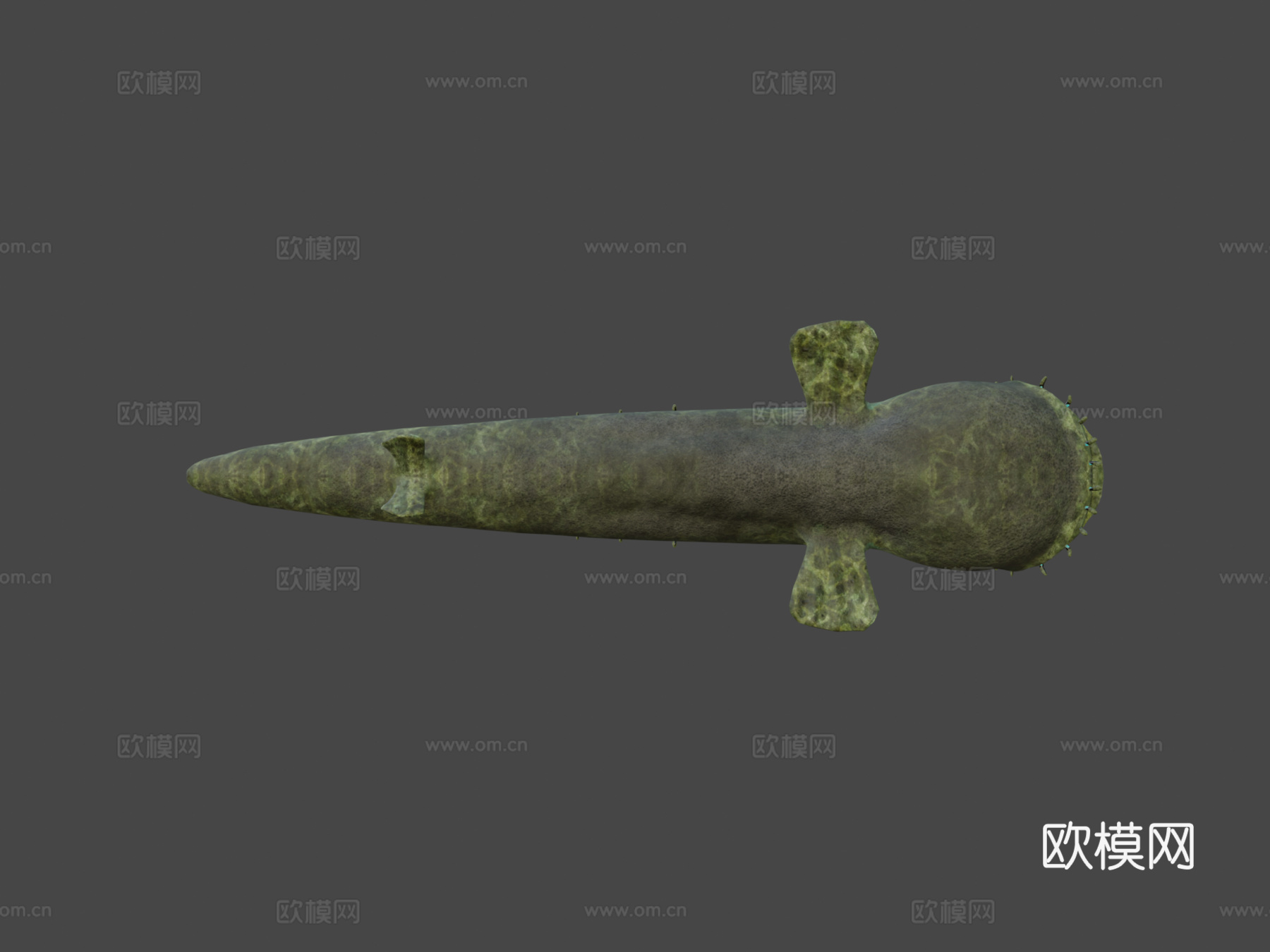 怪兽鱼su模型下载（渲染图6）