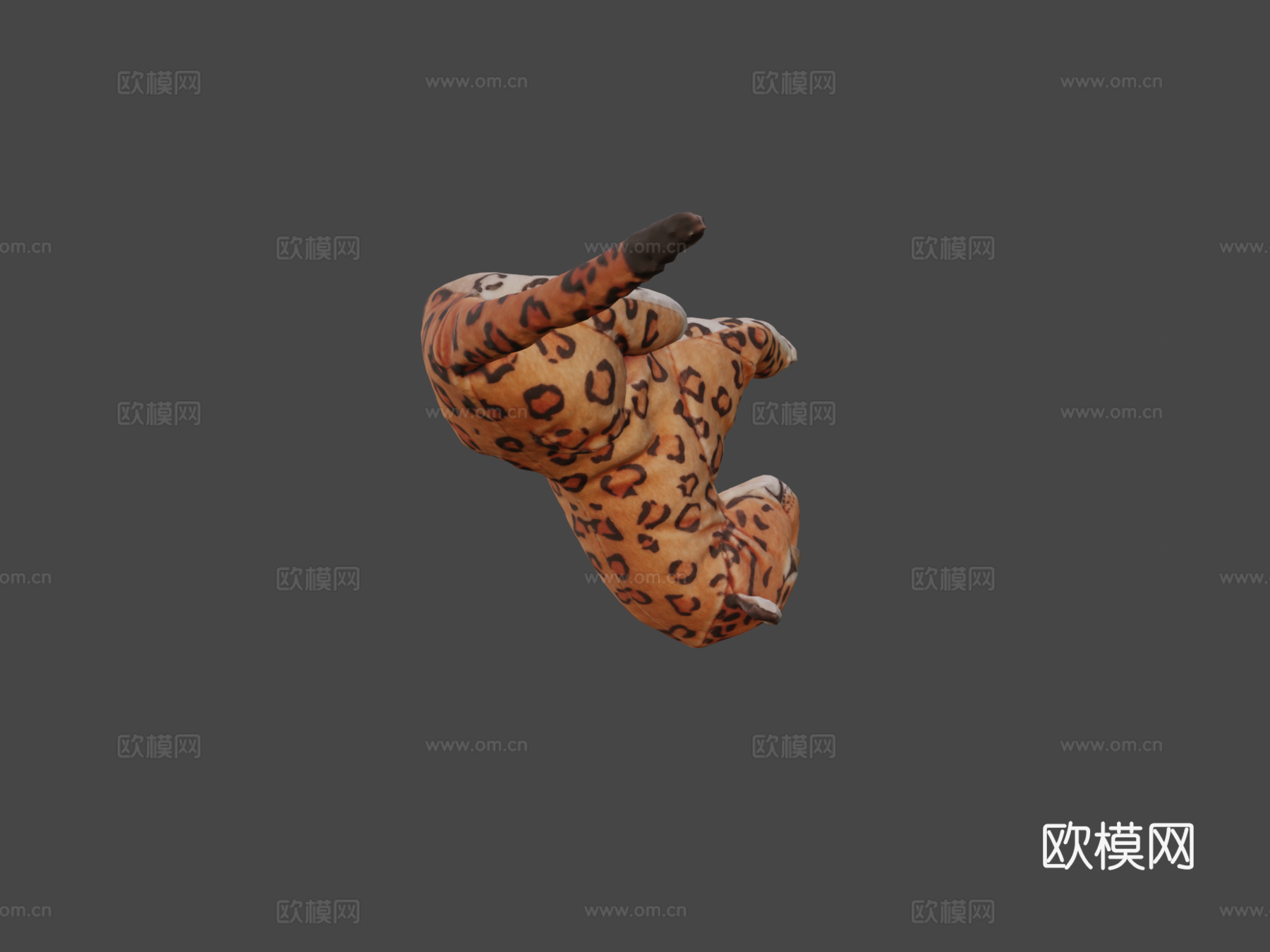 美洲豹玩具su模型下载（渲染图6）