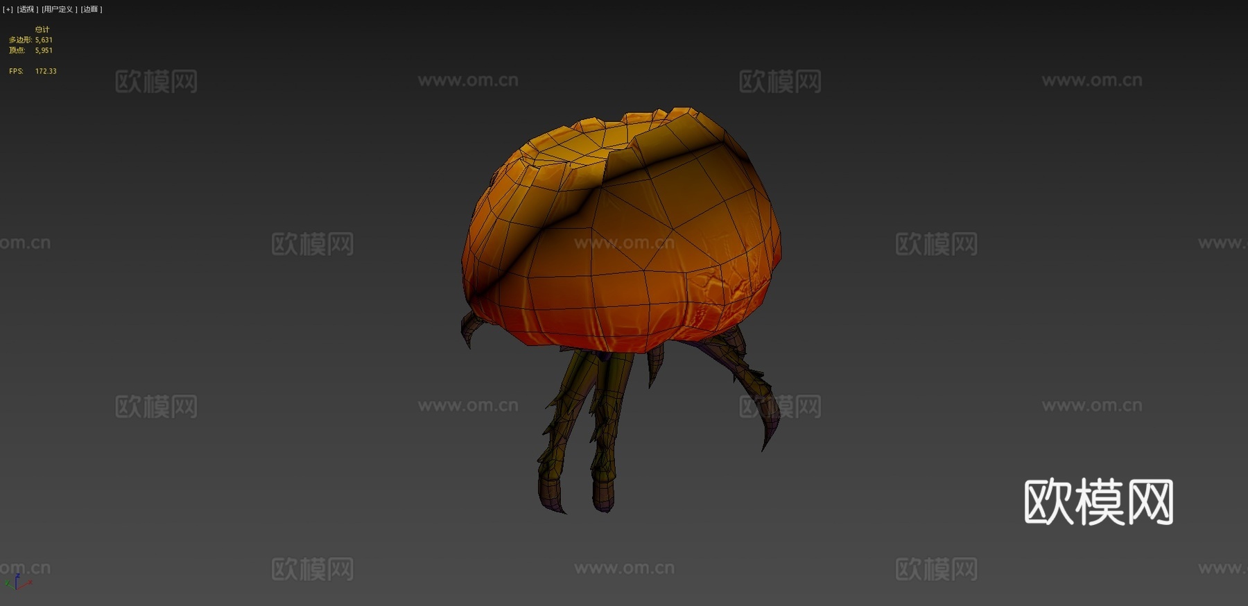 南瓜动画杰瑞吉本斯G平方艺术su模型