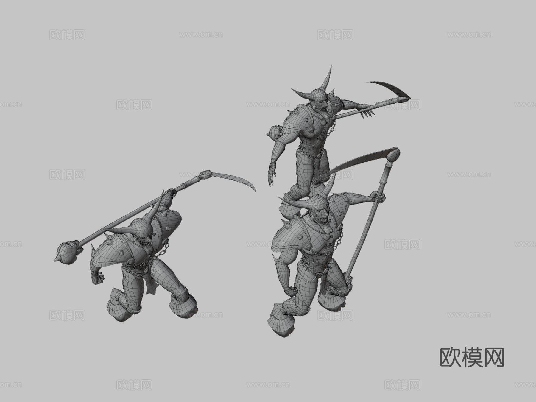 角魔地下城守护者su模型