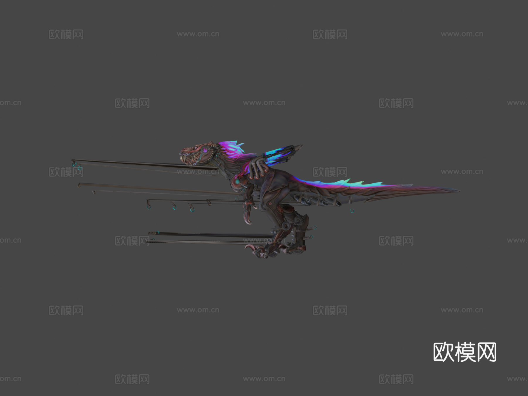 BANGtail咆哮动画su模型