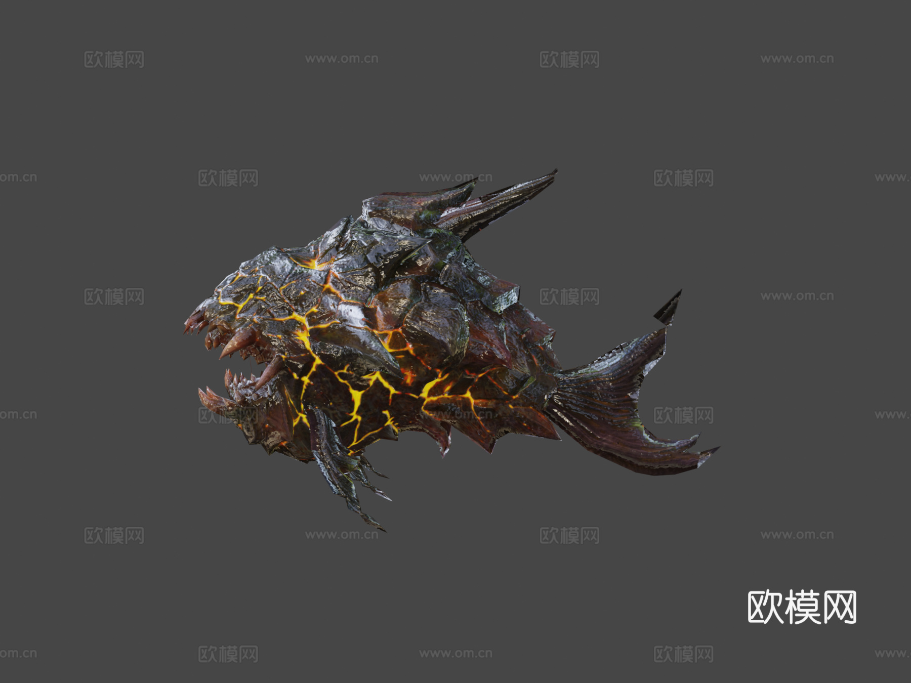 印加首领食人鱼CGunpie冒险su模型