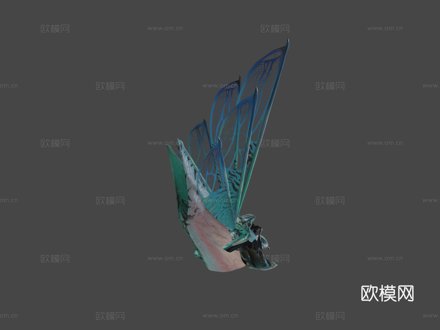 阿凡达的斑溪兽游戏就绪su模型