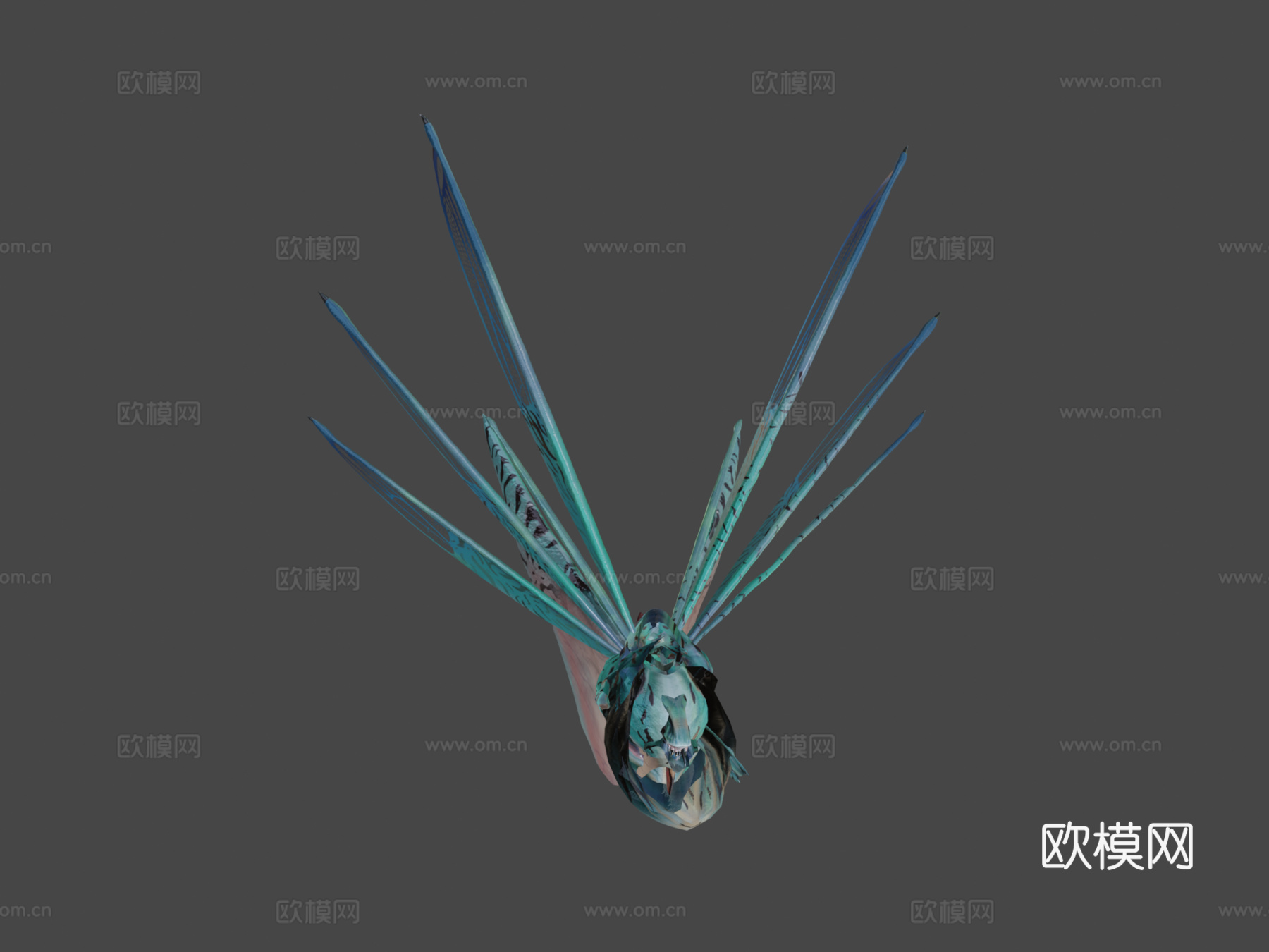 阿凡达的斑溪兽游戏就绪su模型