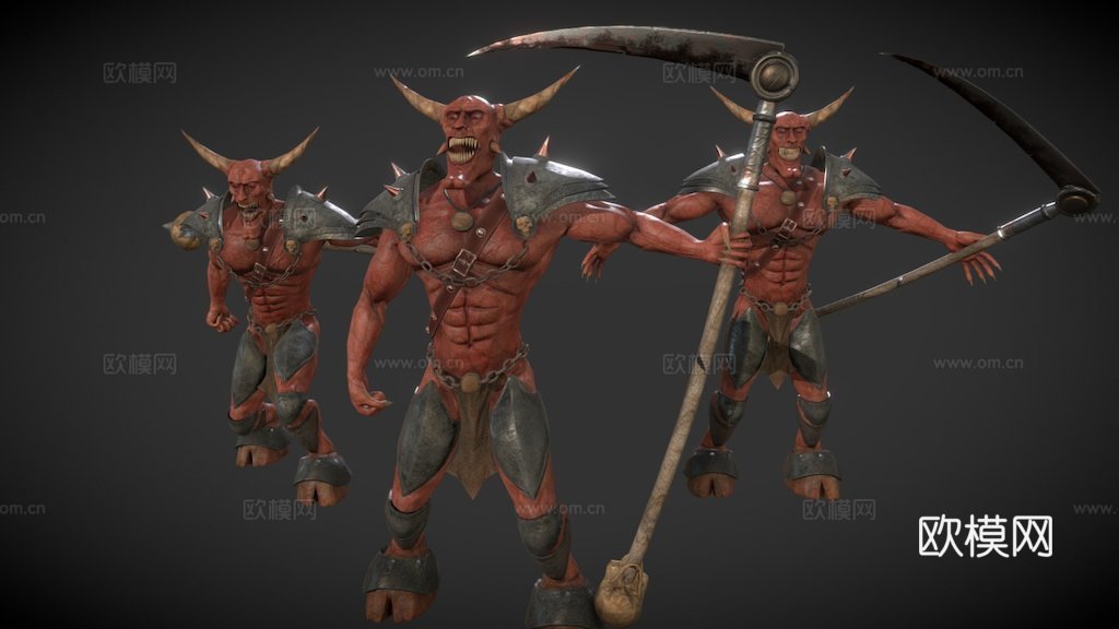 角魔地下城守护者su模型