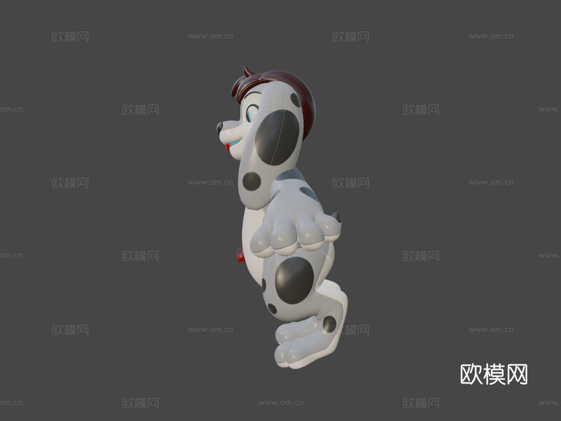 充气兔子芬利委托su模型