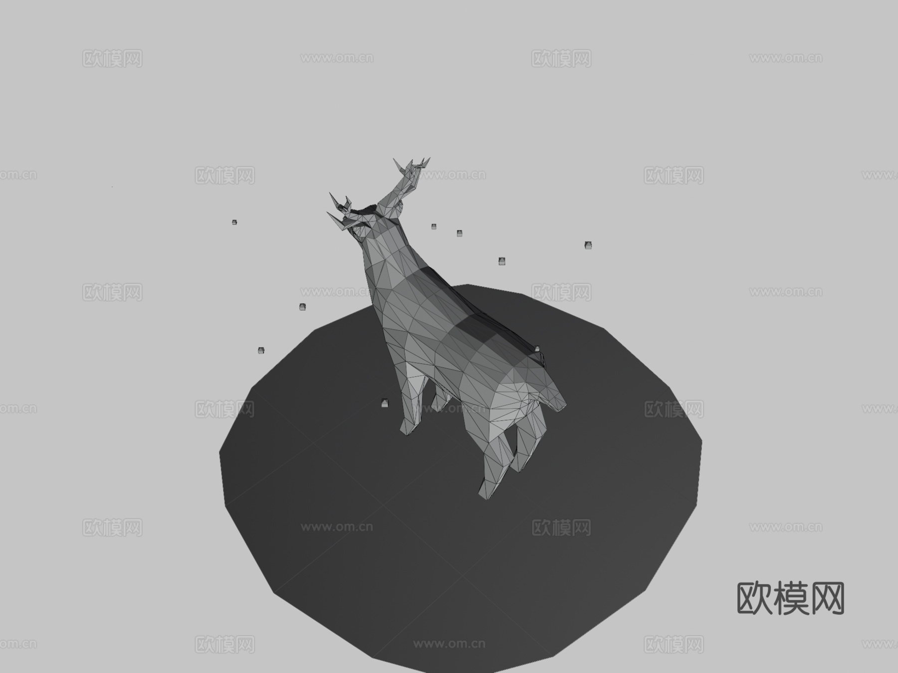 我的鹿su模型下载（渲染图3）