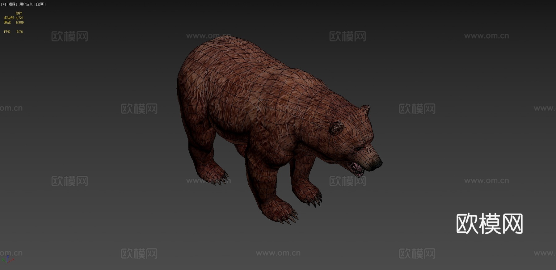 真实熊su模型下载（渲染图4）