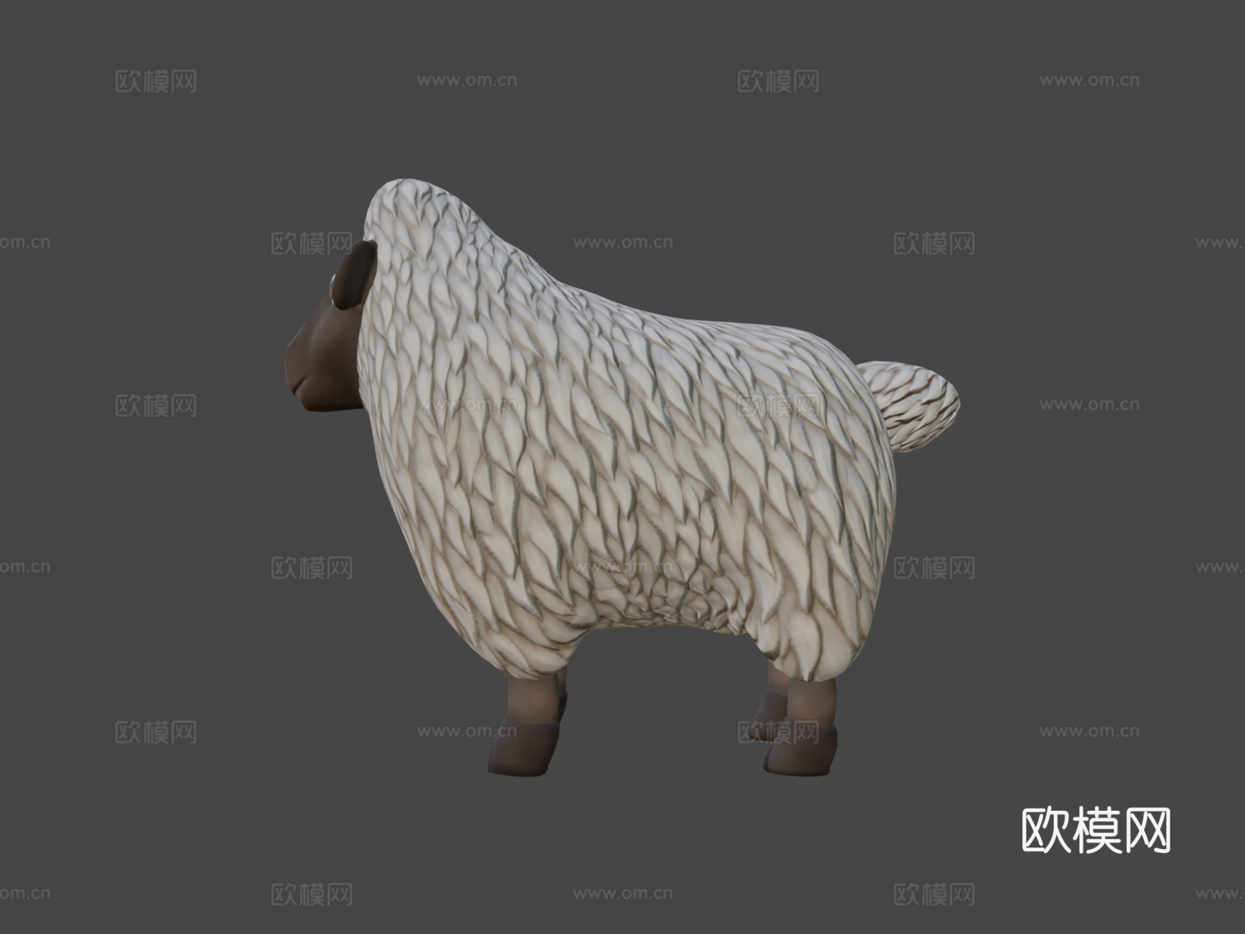 绵羊su模型下载（渲染图5）