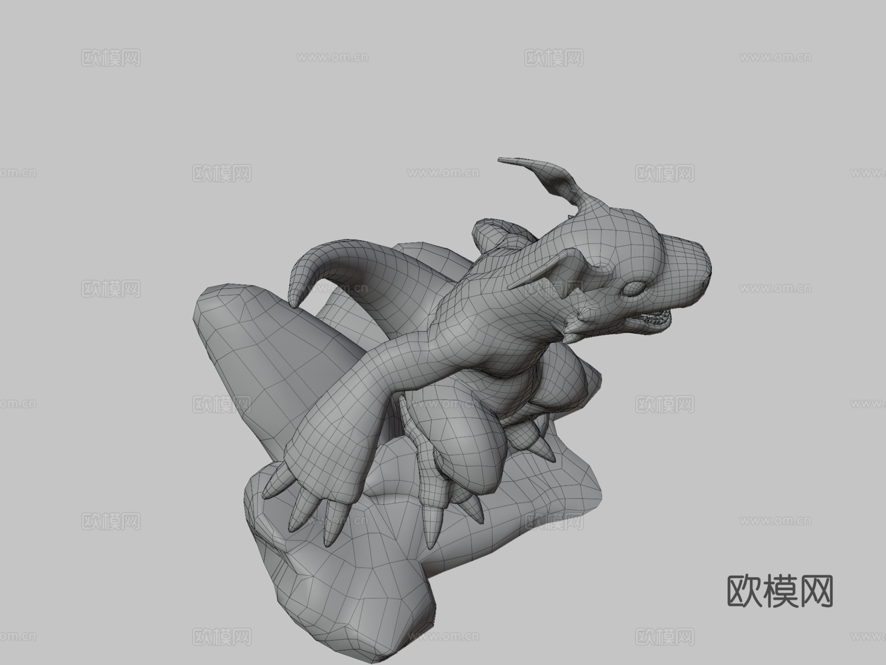 基尔兽实时姿势su模型