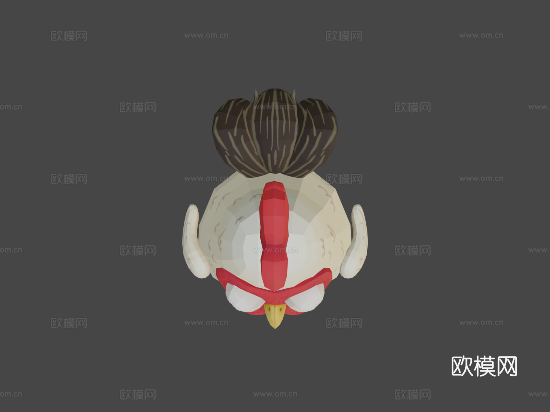 小鸡巴克su模型下载（渲染图5）