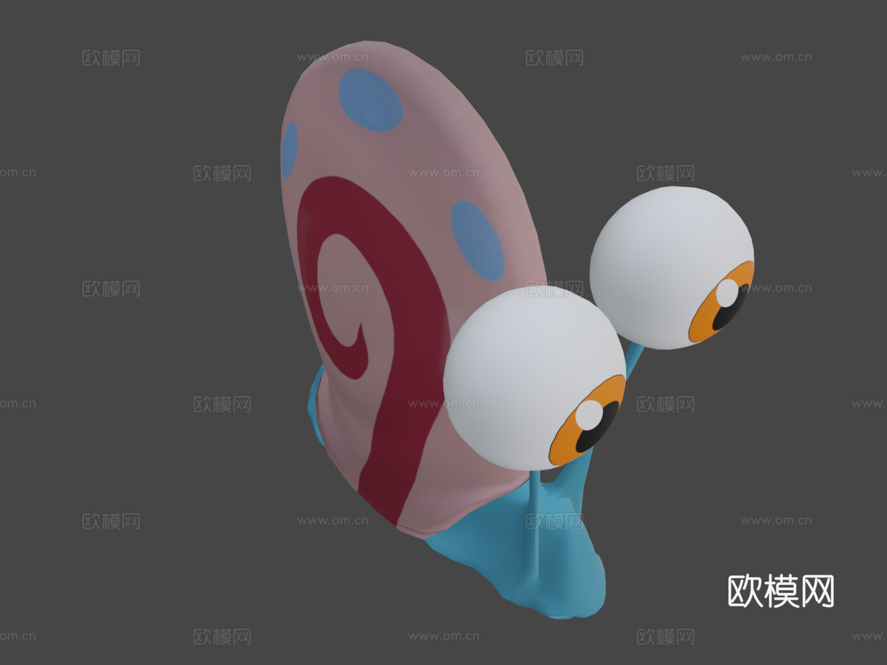 蜗牛加里su模型下载（渲染图7）