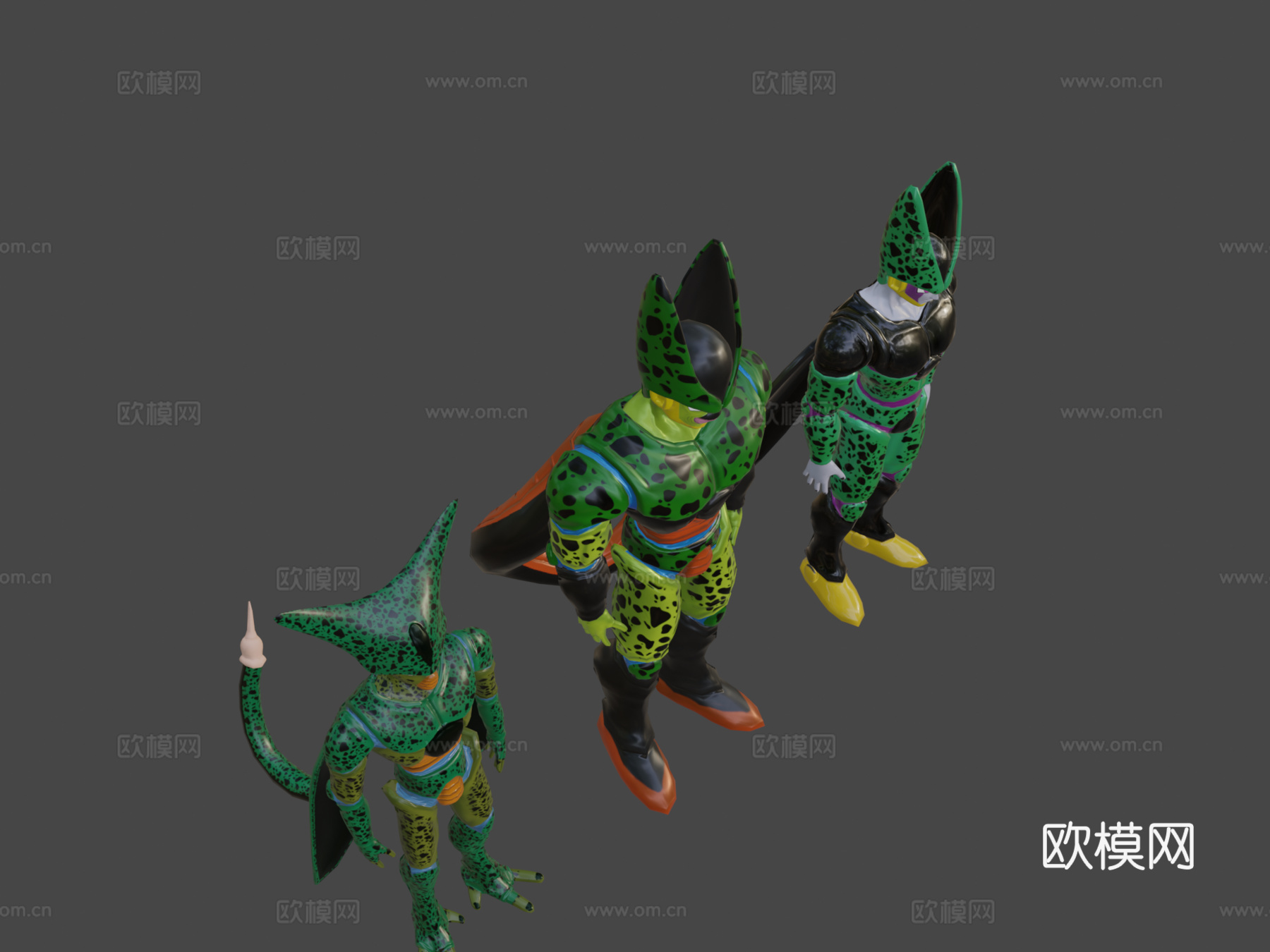 细胞进化龙珠Zsu模型下载（渲染图7）