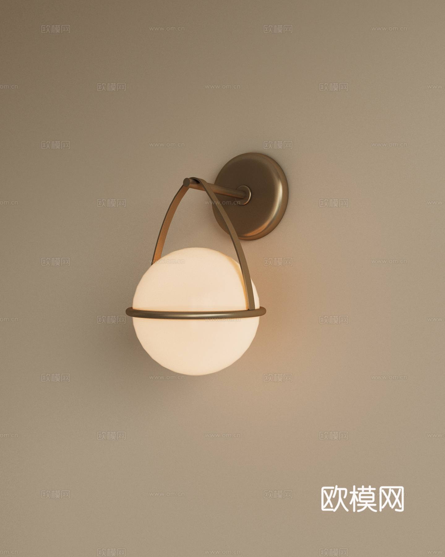现代金属壁灯 床头壁灯 镜前壁灯 轻奢壁灯 复古壁灯su模型