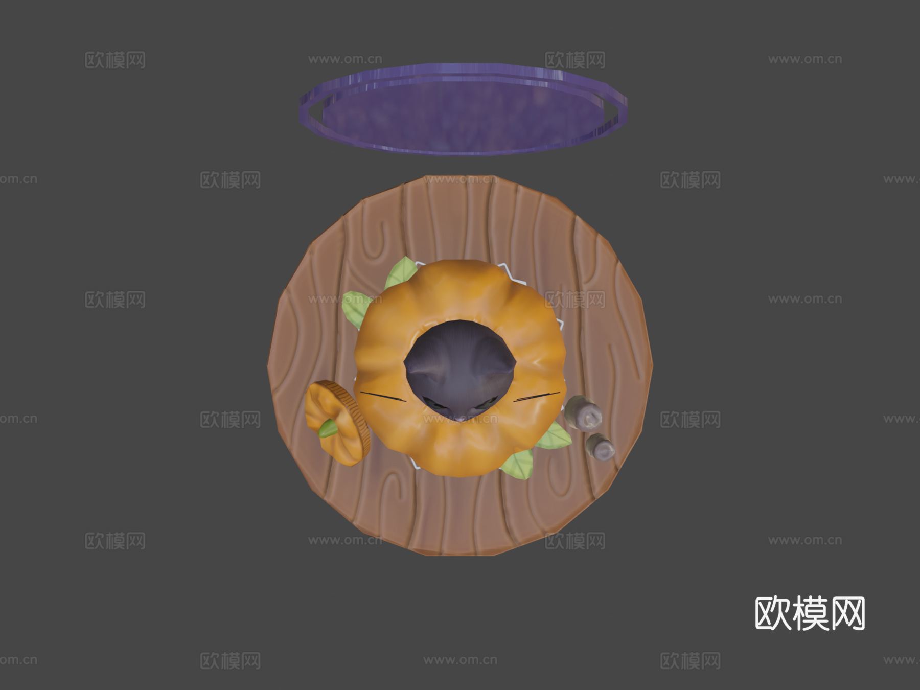 幽灵南瓜猫su模型