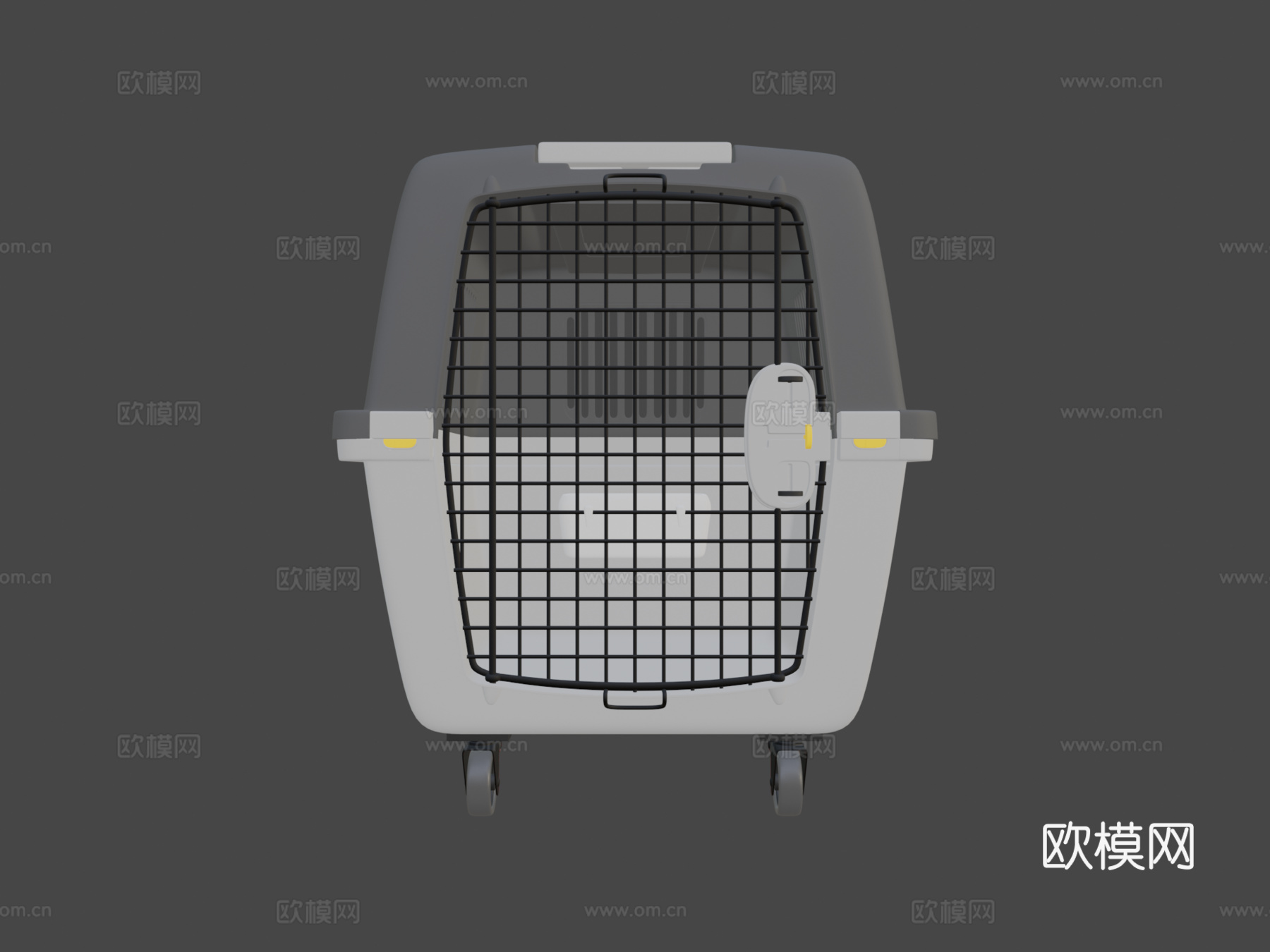 大型旅行宠物笼su模型下载（渲染图6）