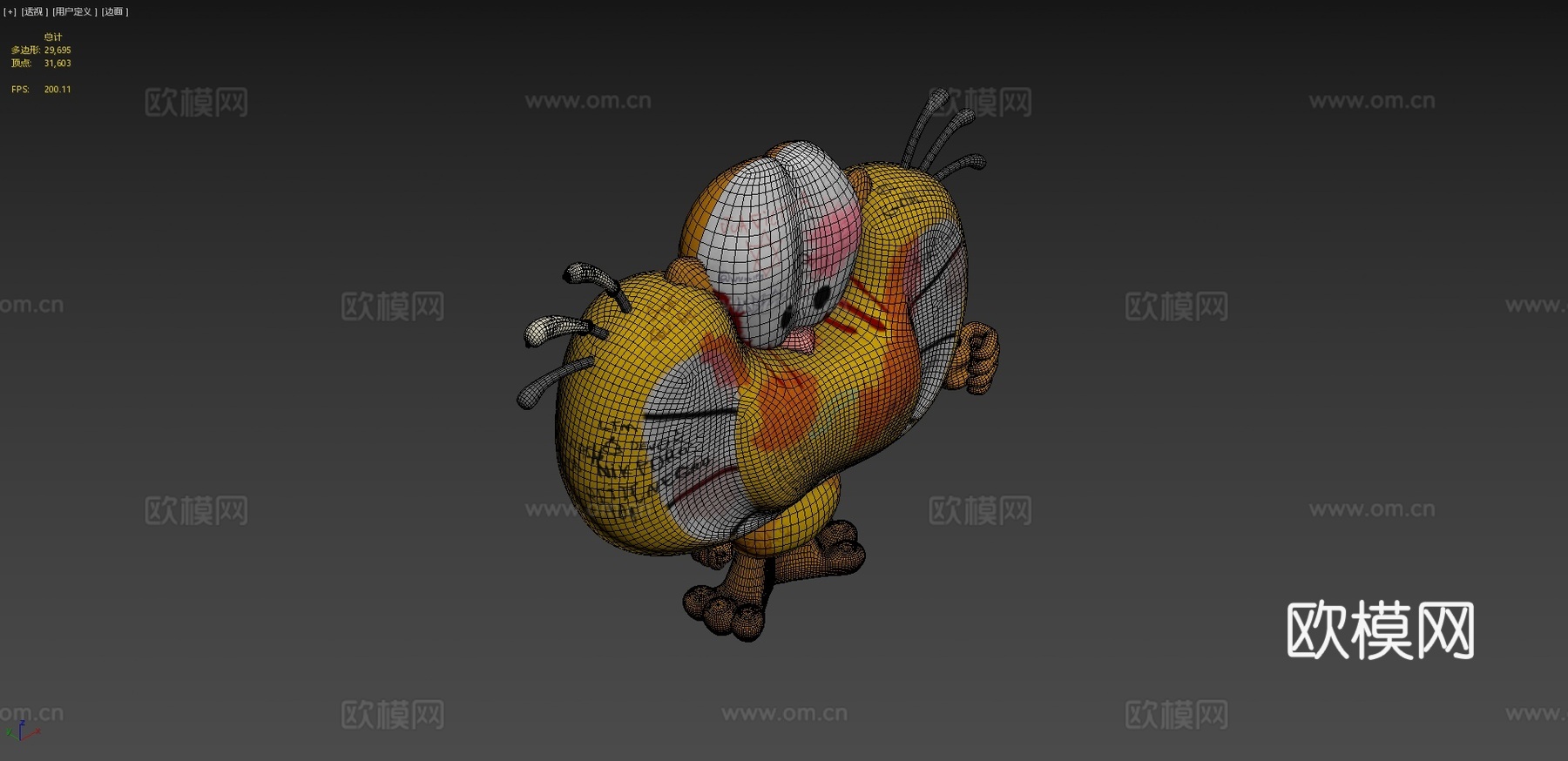 涂鸦加图罗su模型下载（渲染图4）