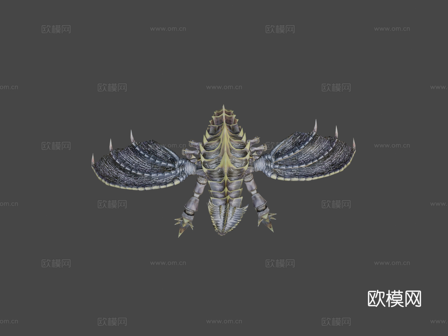 巨脉蜻蜓su模型