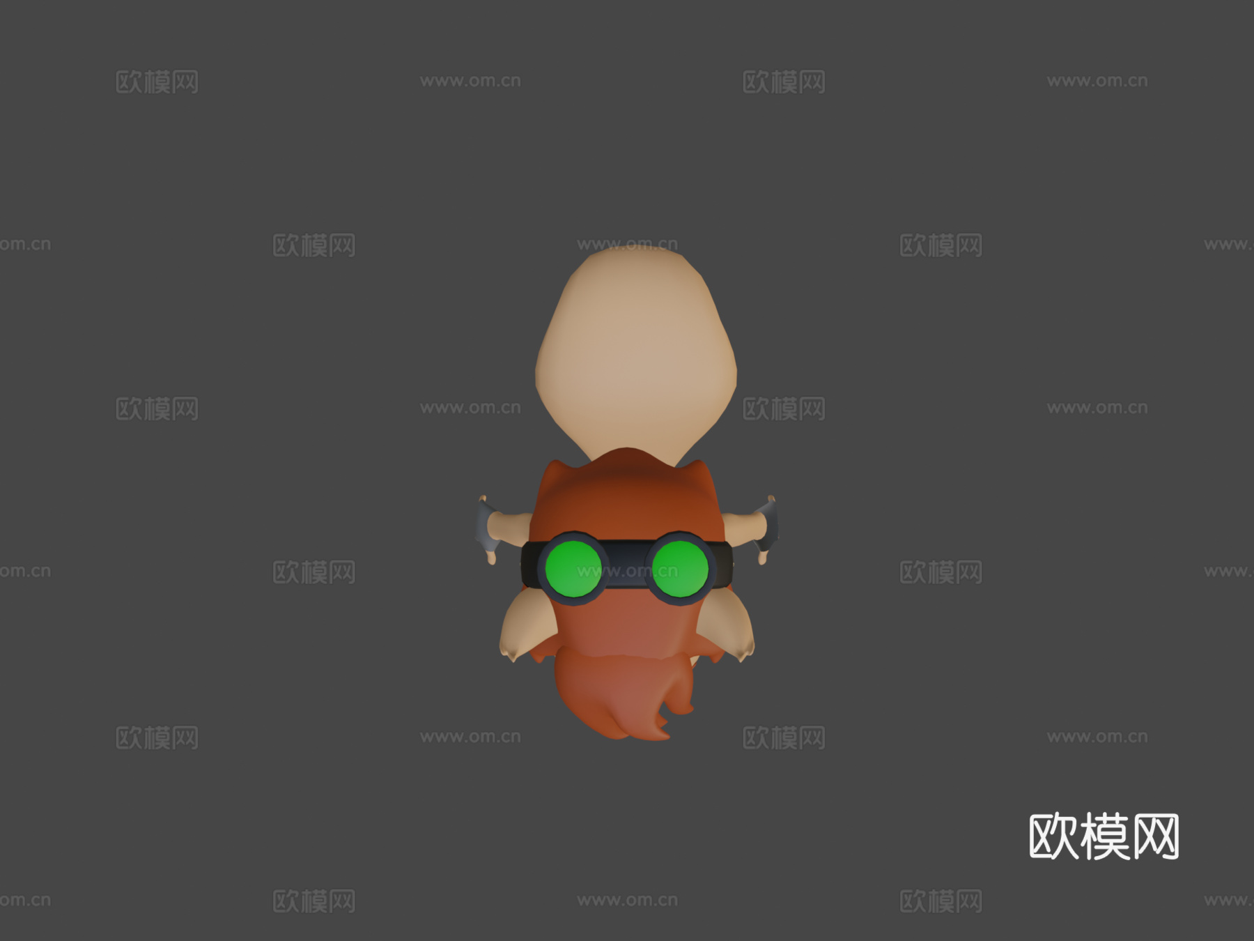 毛茸茸松鼠su模型