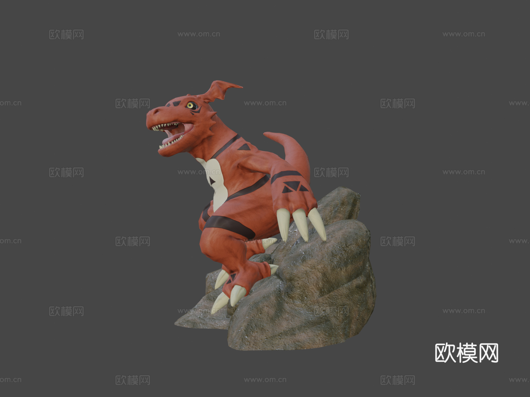 基尔兽实时姿势su模型