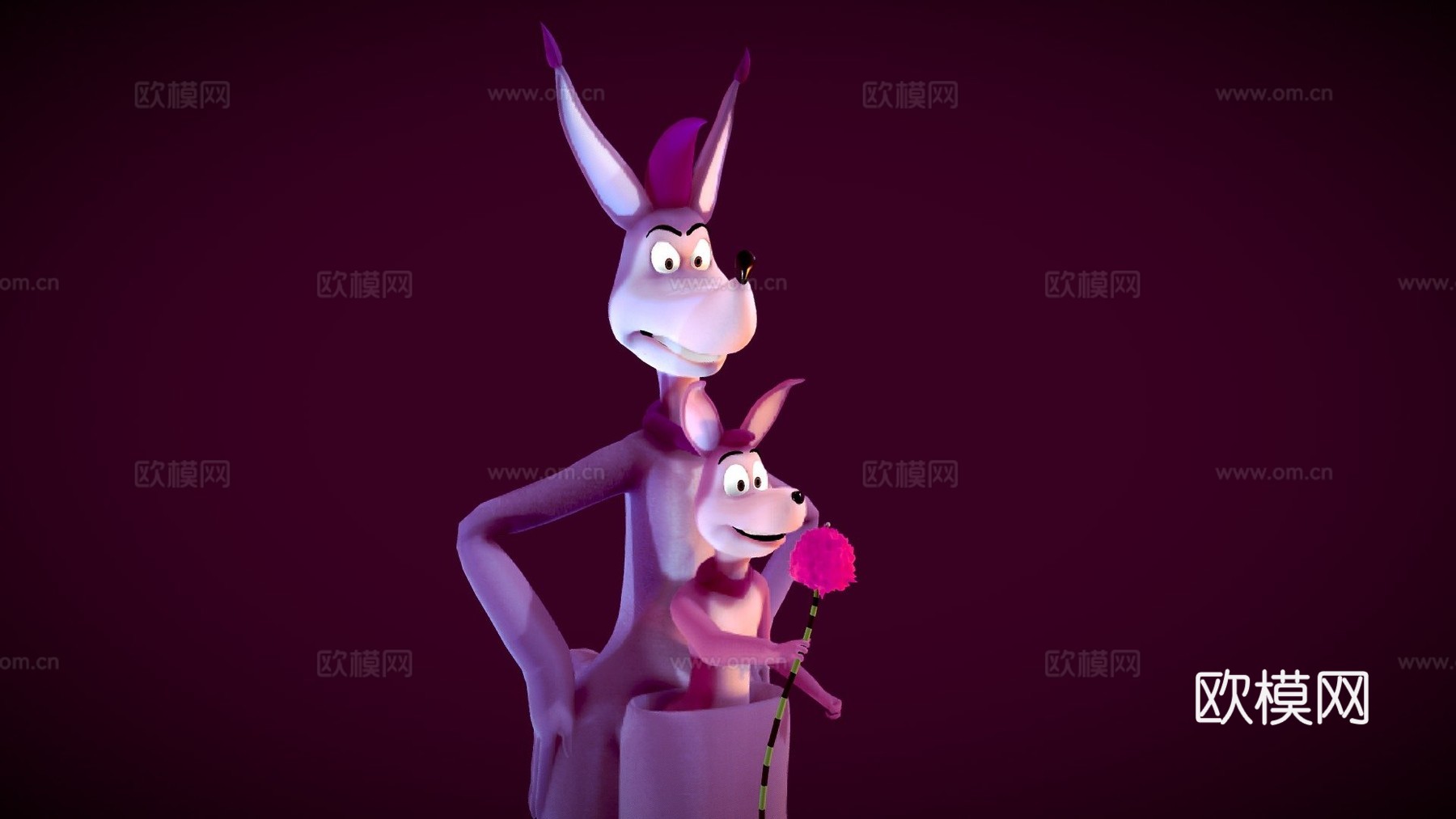 酸味与粗鲁袋鼠霍顿奇遇记su模型