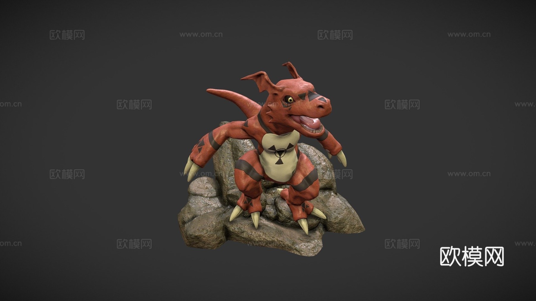 基尔兽实时姿势su模型