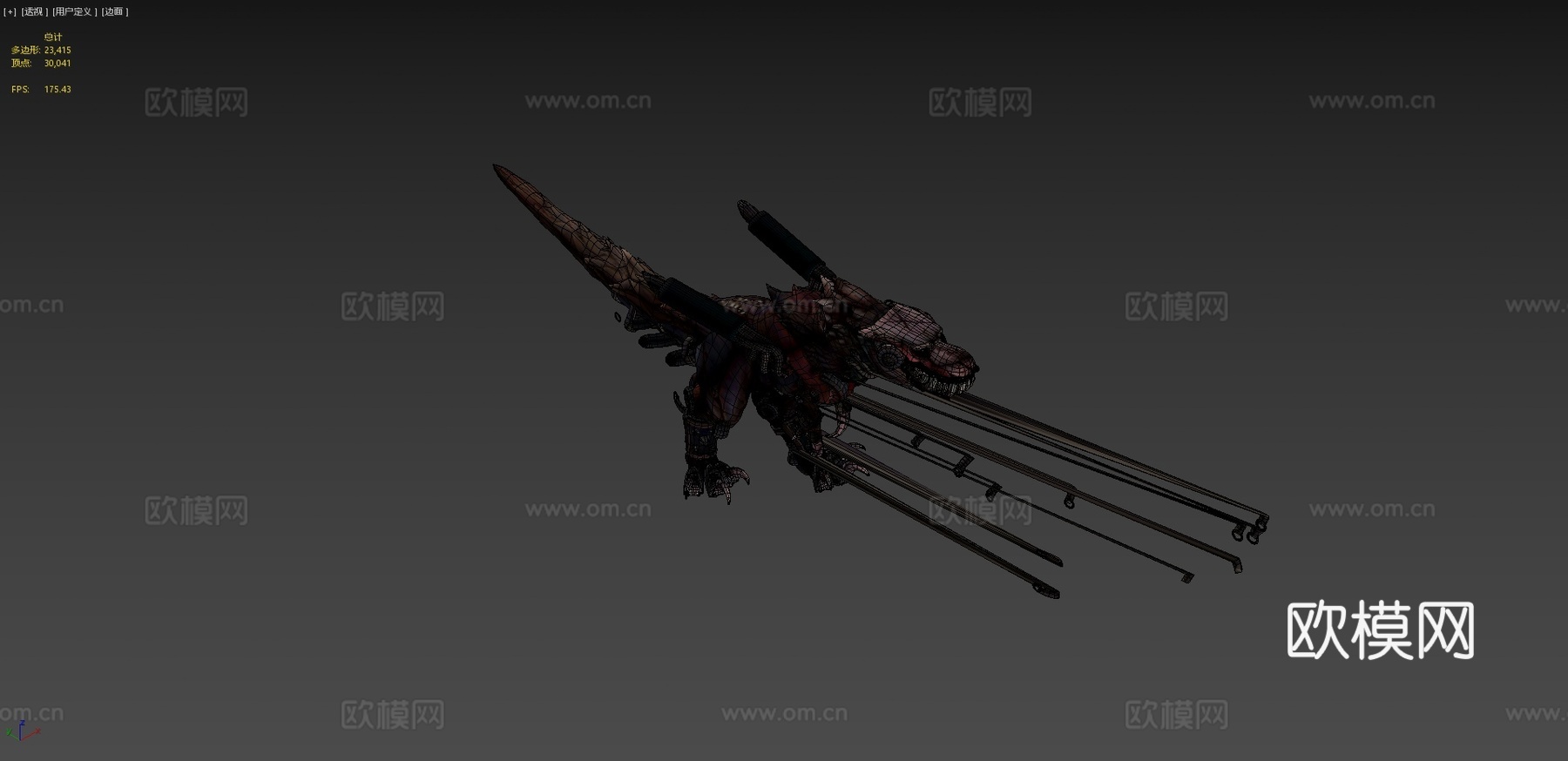 BANGtail咆哮动画su模型