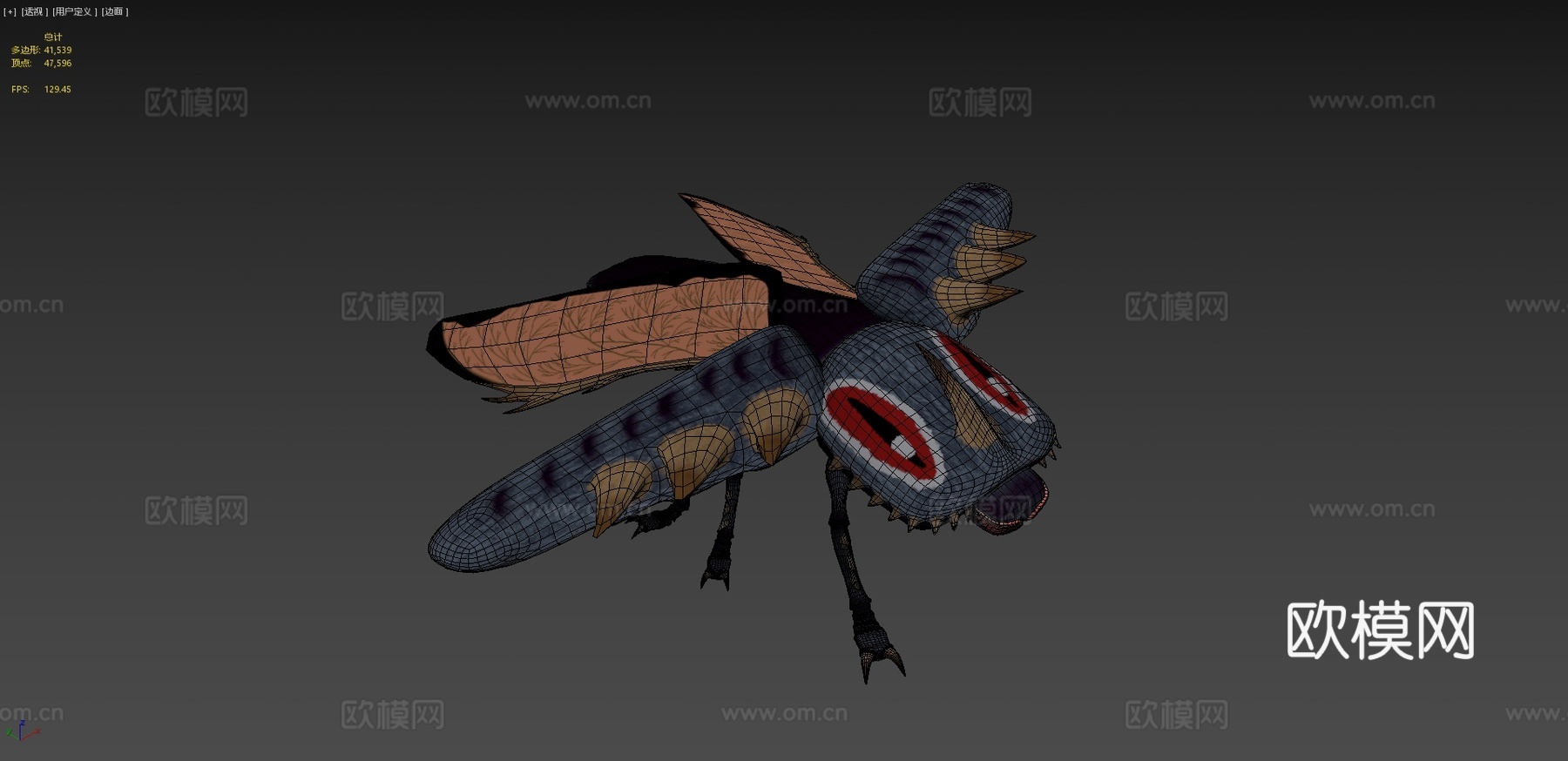 眼地鼓奥库尔提兰帕努姆su模型
