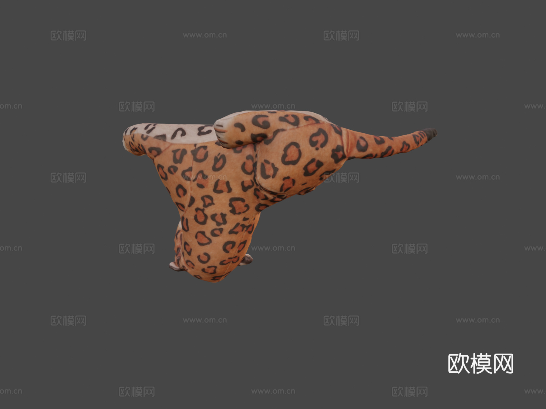 美洲豹玩具su模型下载（渲染图5）