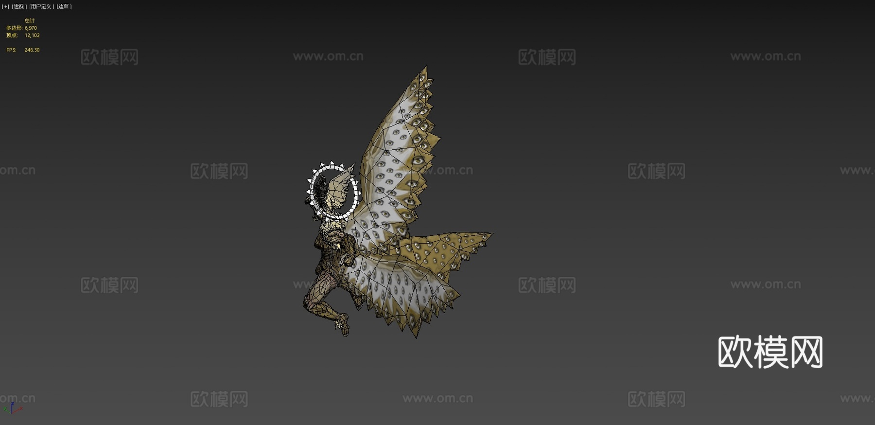 大天使米格尔su模型