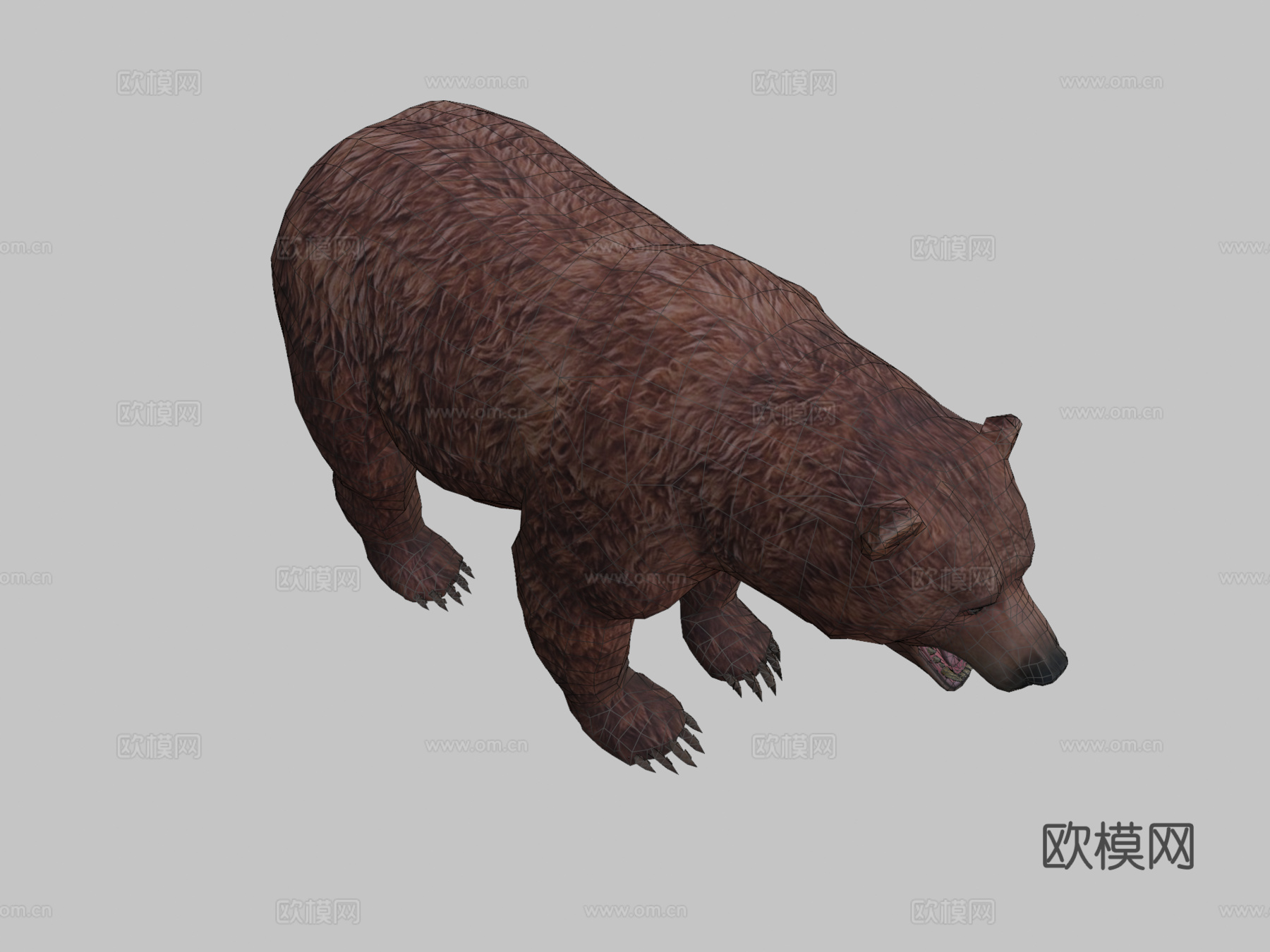 真实熊su模型下载（渲染图2）