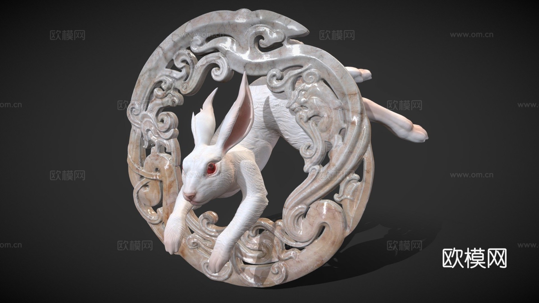 月兔su模型下载（渲染图1）