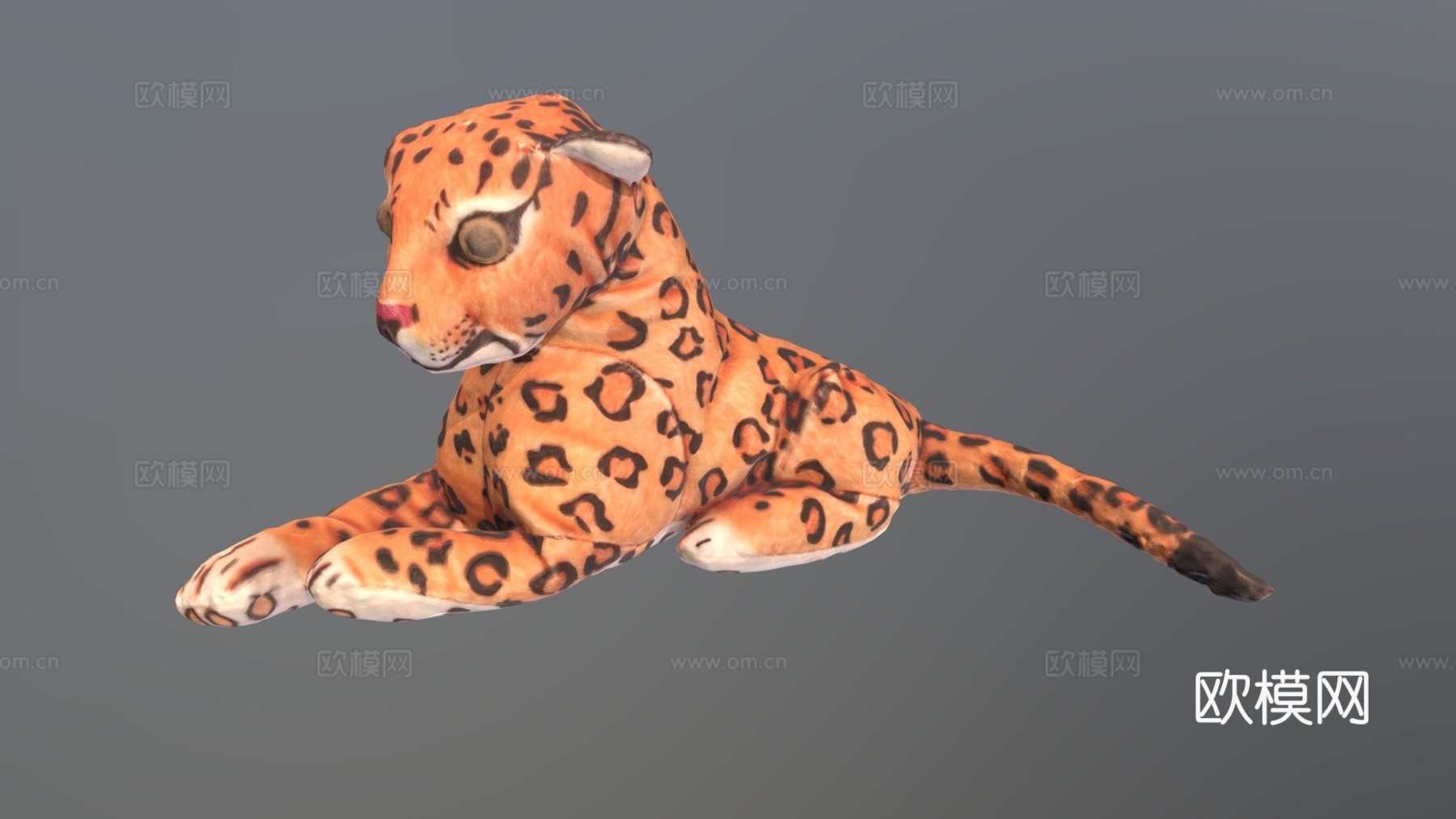 美洲豹玩具su模型下载（渲染图1）