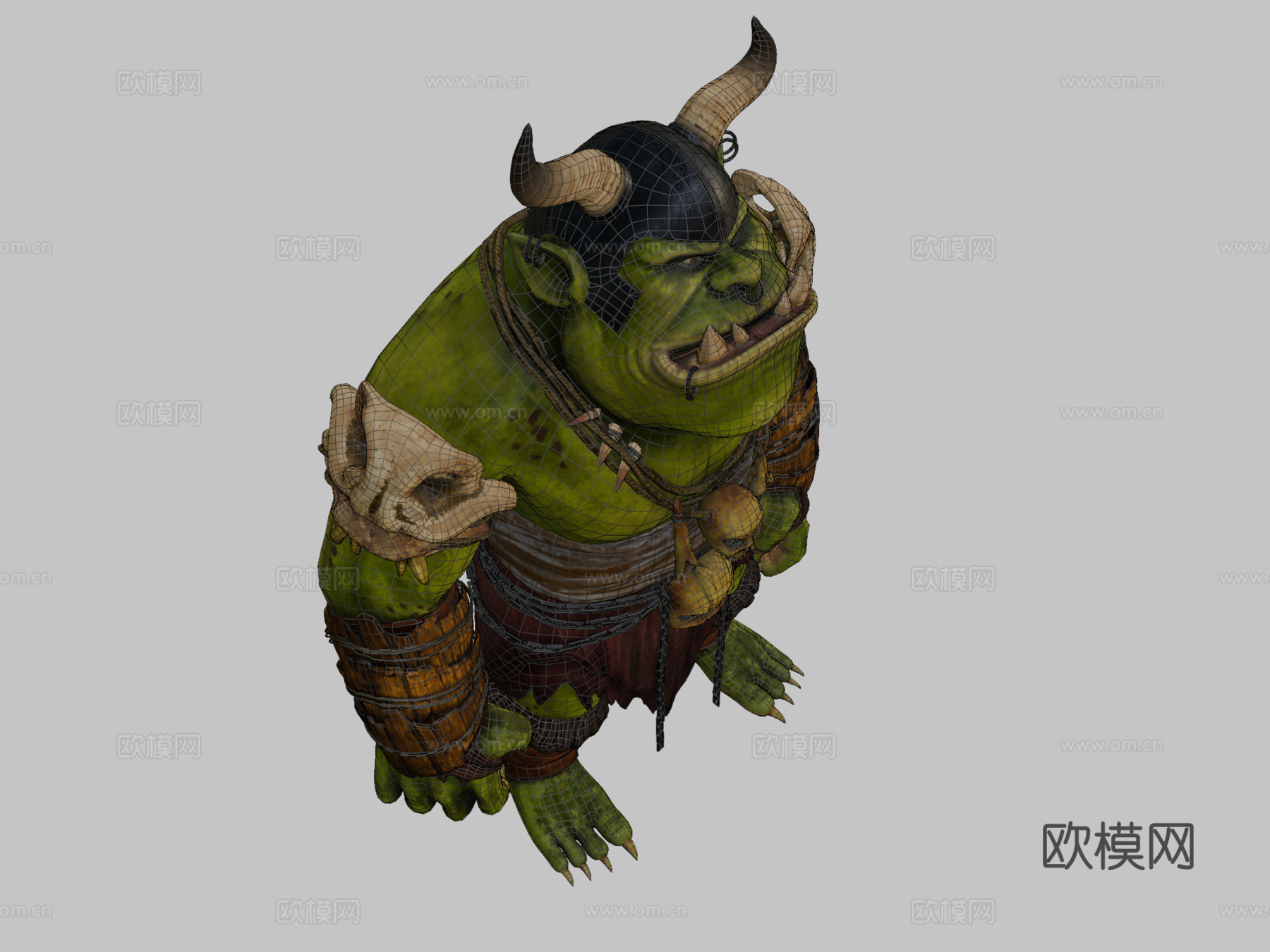 大型怪物su模型