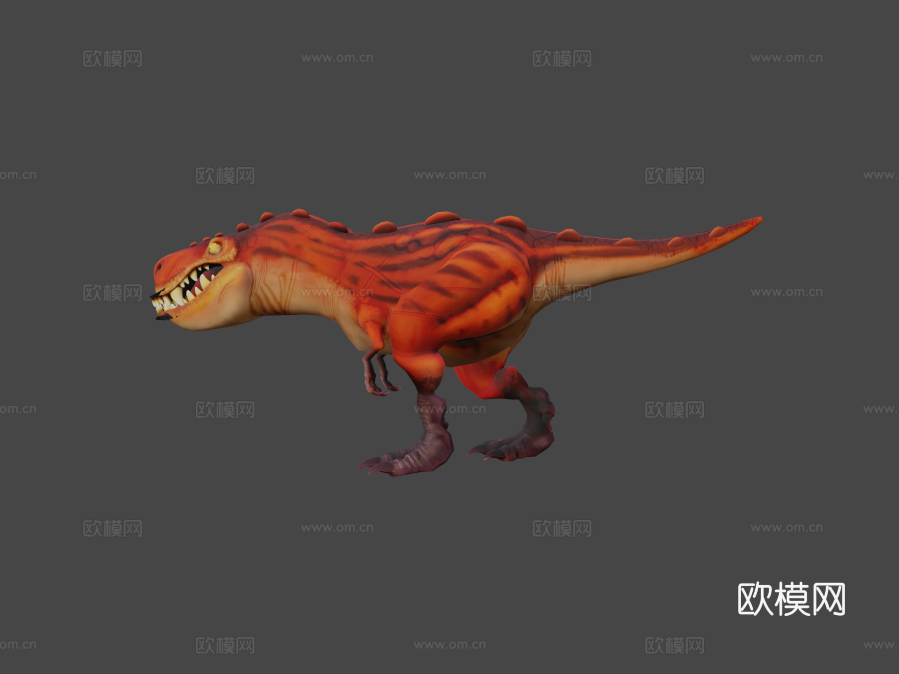 卡通霸王龙su模型