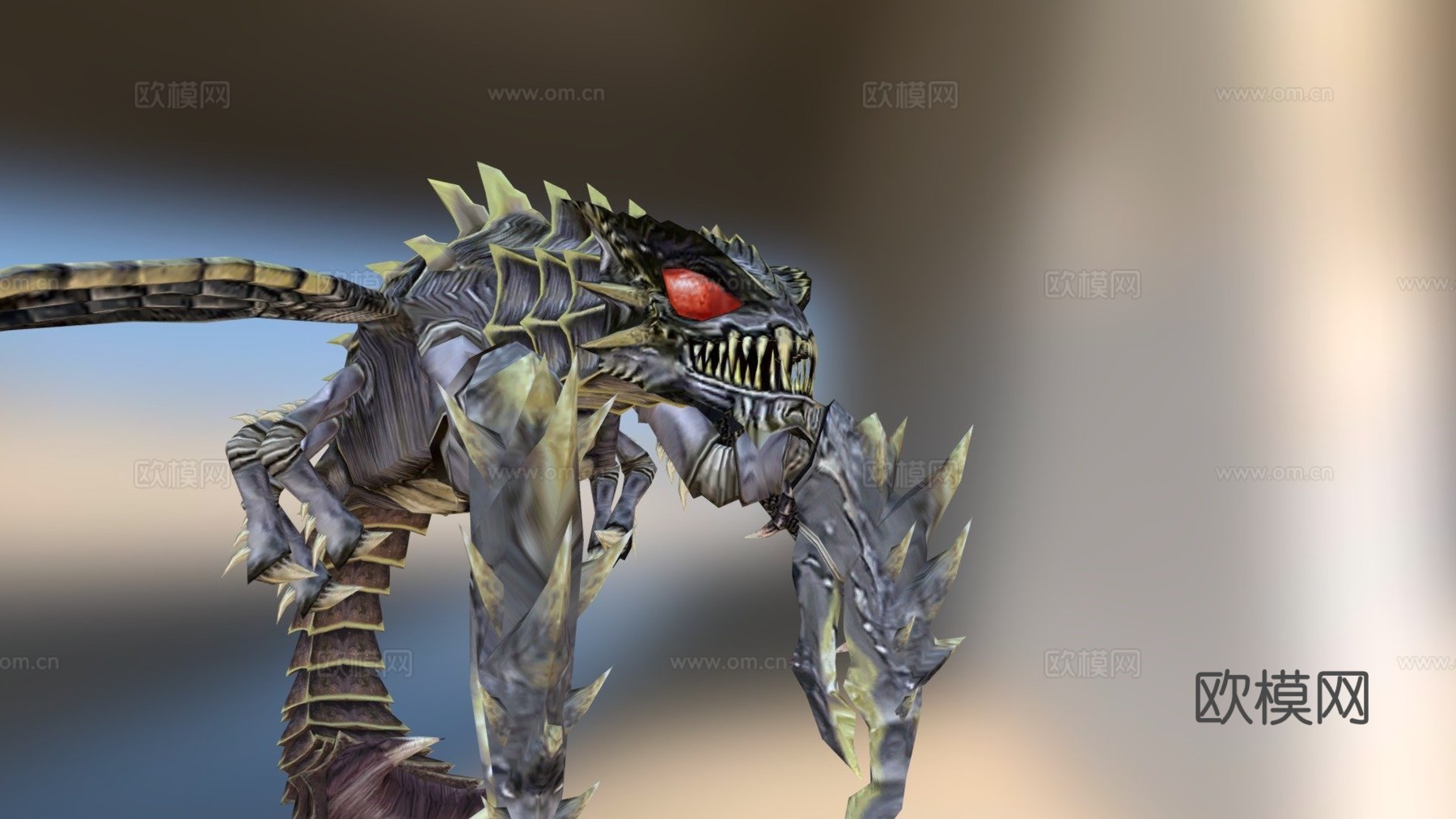 巨脉蜻蜓su模型