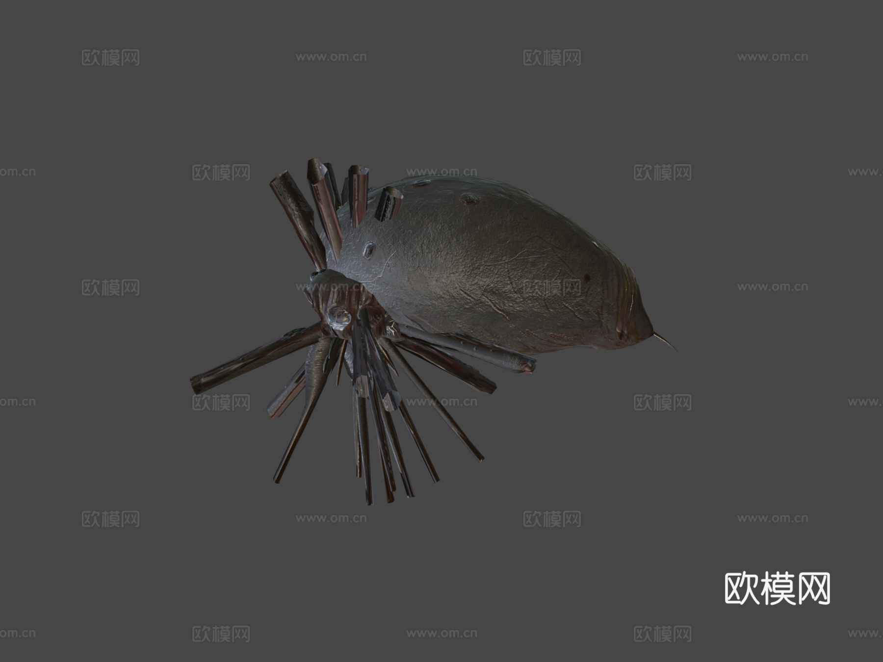 蜘蛛怪物带动画su模型