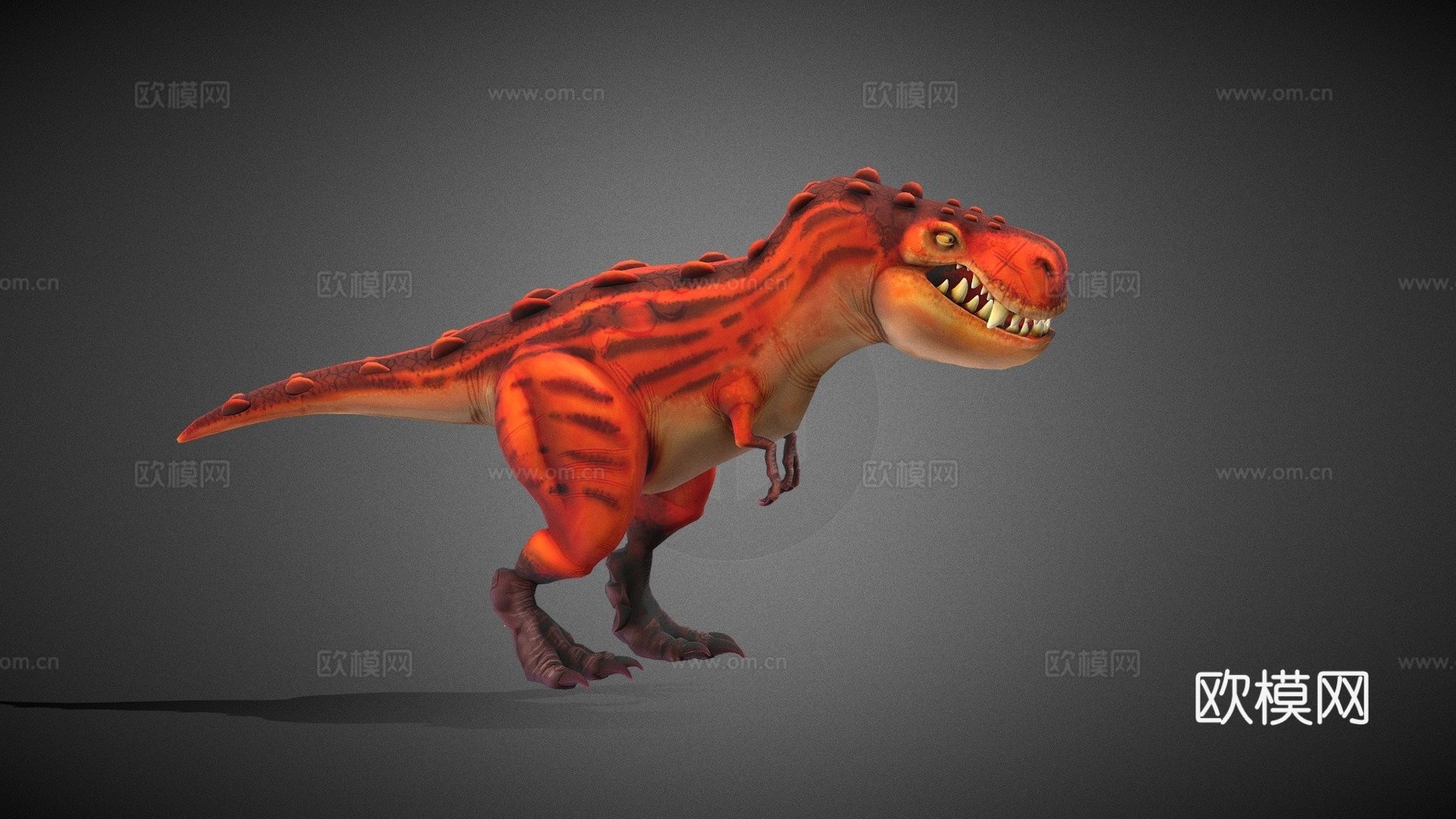 卡通霸王龙su模型