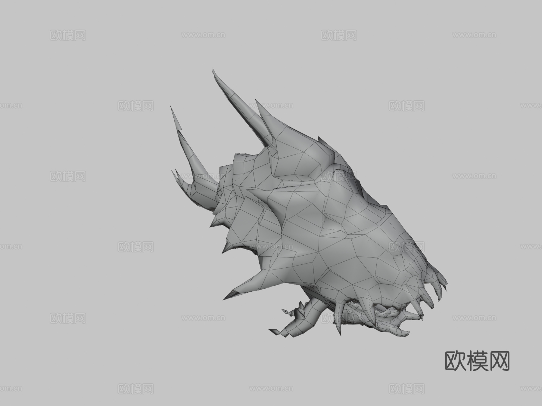 印加首领食人鱼CGunpie冒险su模型