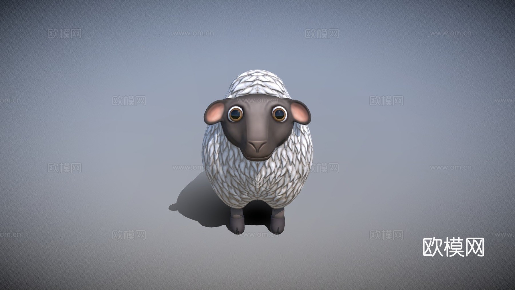 绵羊su模型下载（渲染图1）
