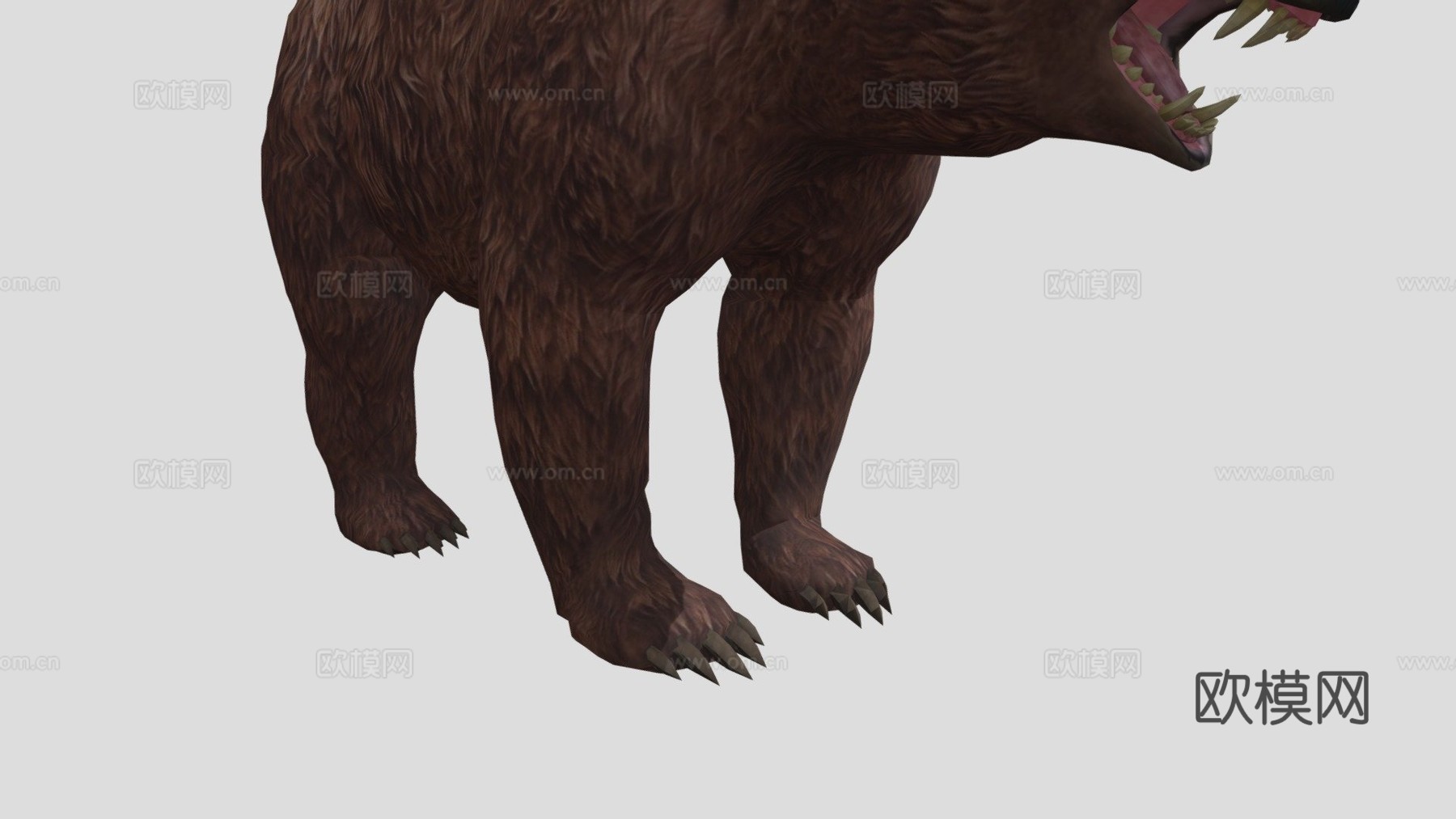 真实熊su模型下载（渲染图1）