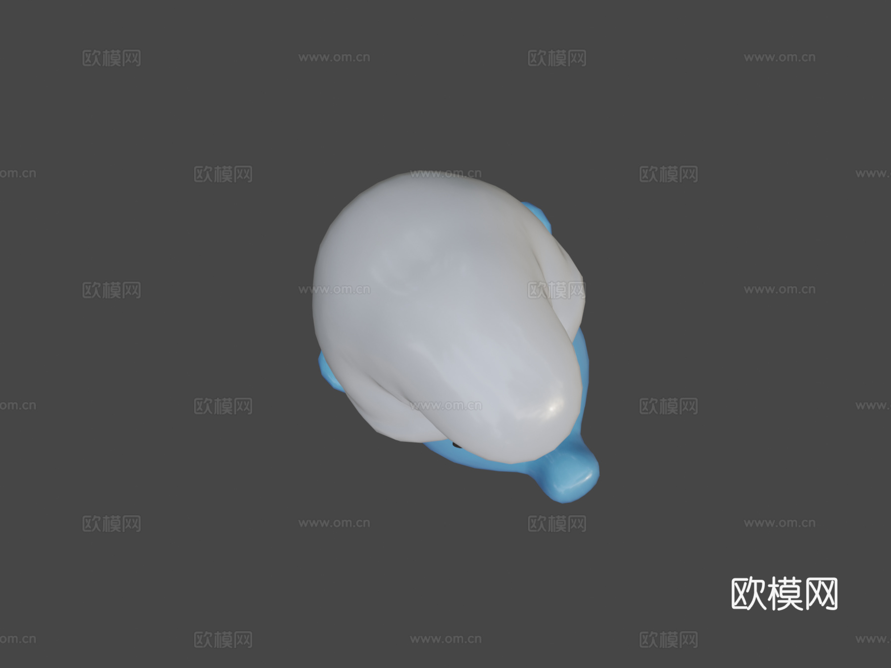 蓝精灵史努比su模型